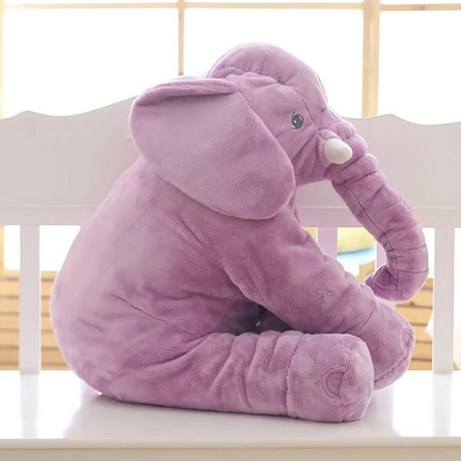 Coussin Peluche Éléphant pour Bébé