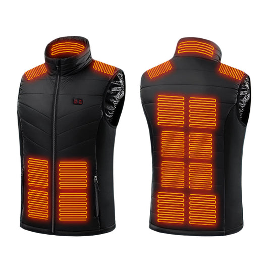 Gilet Électrique Chauffant pour Homme – Veste de Chasse Réchauffante
