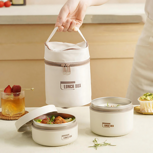 Premium Stainless Steel Lunch Box Set for All Ages