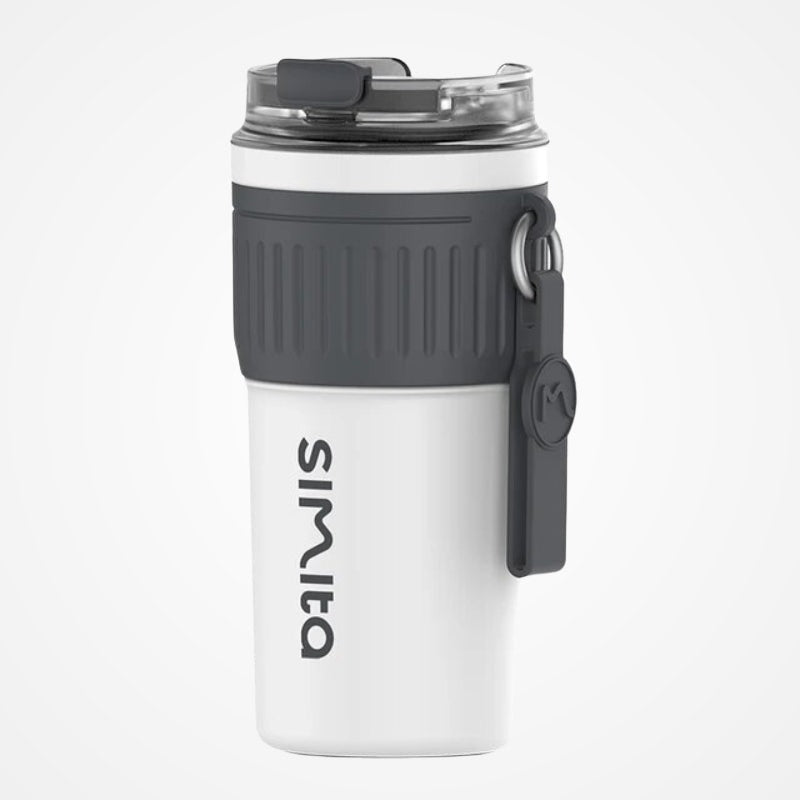 Gourde Thermos Café Voyage Inox 500ml | Boisson Chaude & Froide | Le Sac du Voyageur