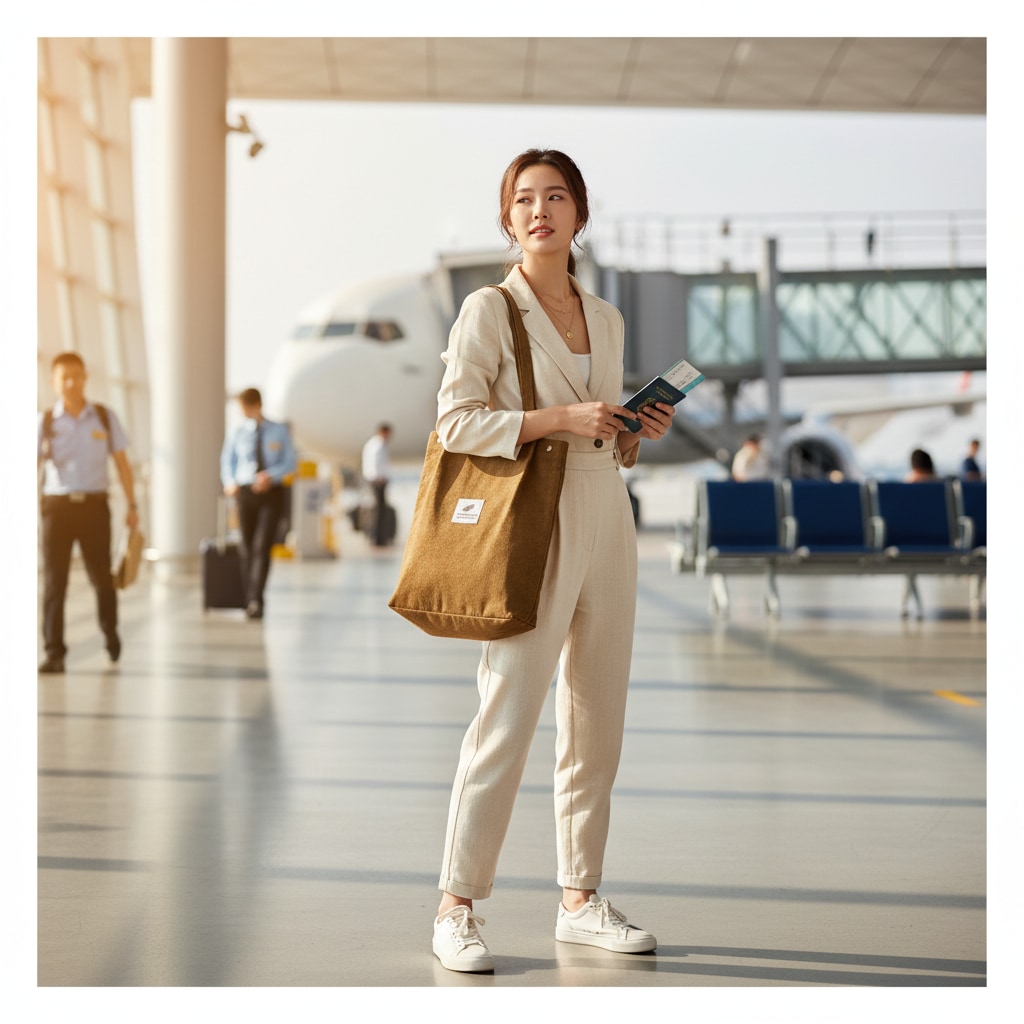 ETHERIA - Tote Bag Voyage Léger & Pliable pour Escapade Urbaine | Le Sac du Voyageur