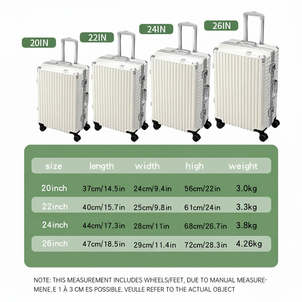GIENAH - Valise Cabine Rigide