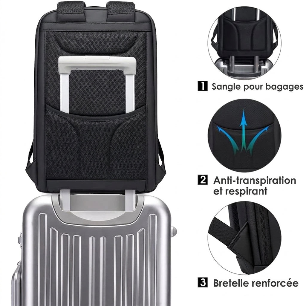ALCOR - Sac À Dos Cabine Avec Port USB Intégré