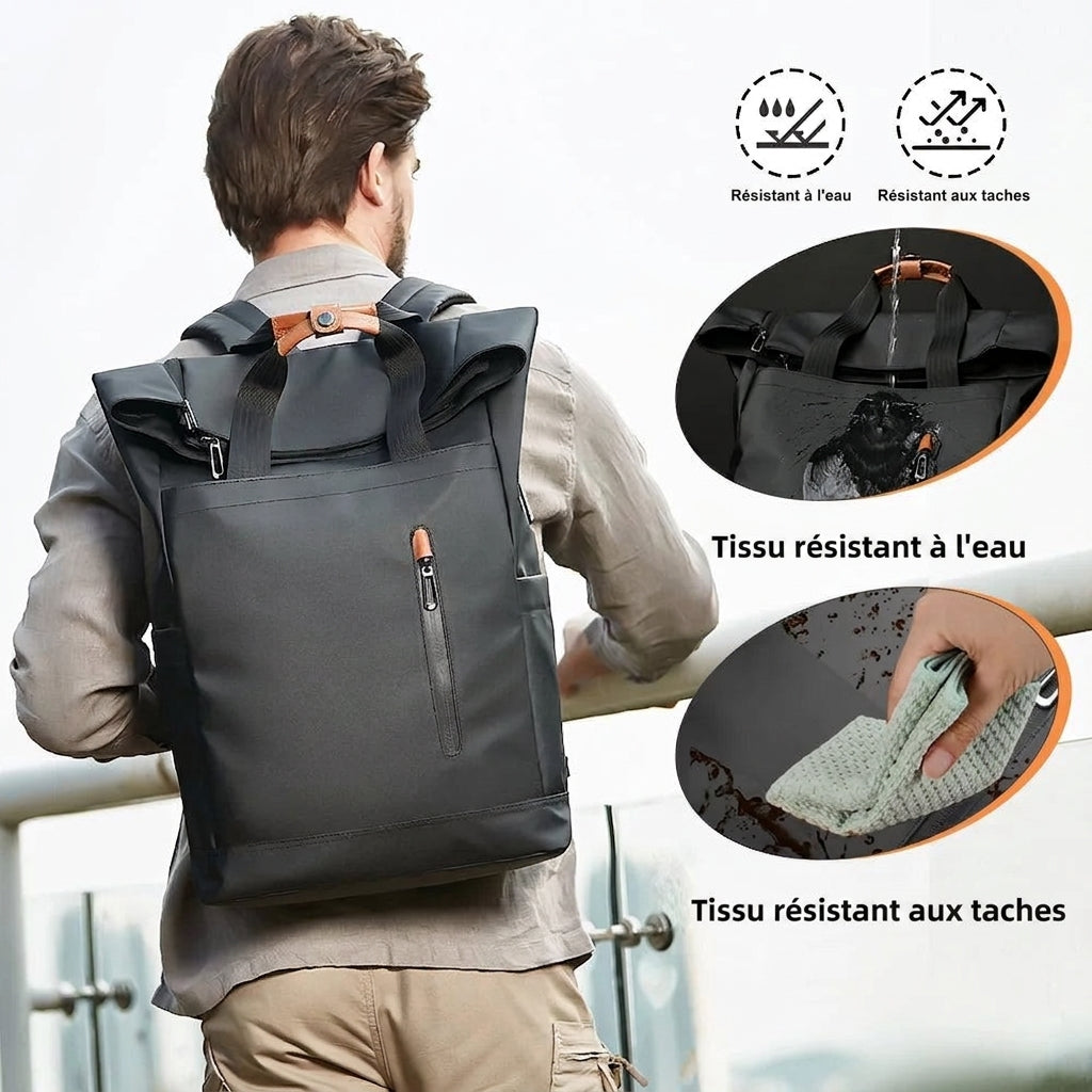 MENKAR - Sac À Dos Homme Roll Top