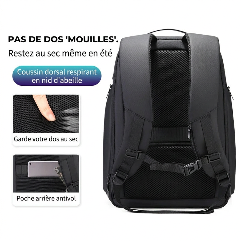 ELNATH - Sac À Dos Voyage Cabine Extensible