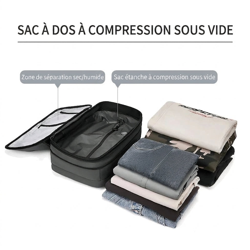 MIRACH - Sac À Dos Compression Sous Vide