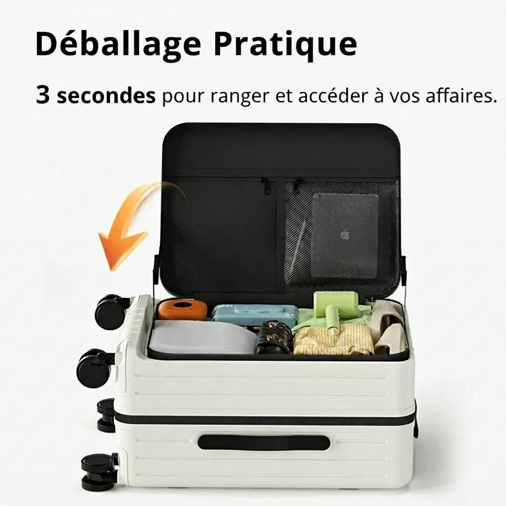 MENKALINAN - Valise Cabine Extensible