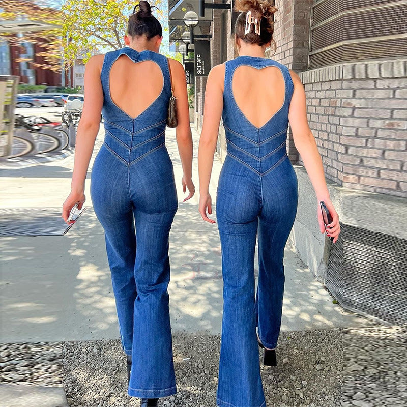 Combinaison Tendance en Jean Flatteuse Femme