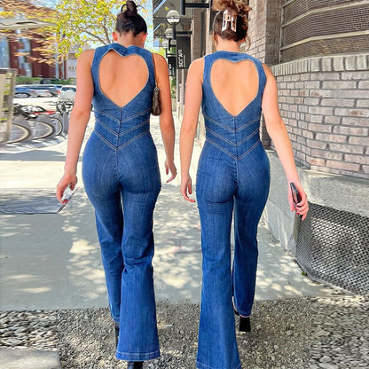 Combinaison Tendance en Jean Flatteuse Femme