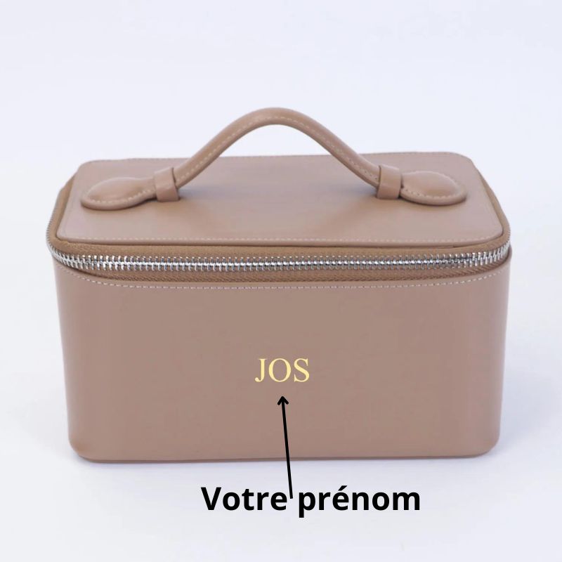 RECIF - Trousse de Toilette Cuir Personnalisable