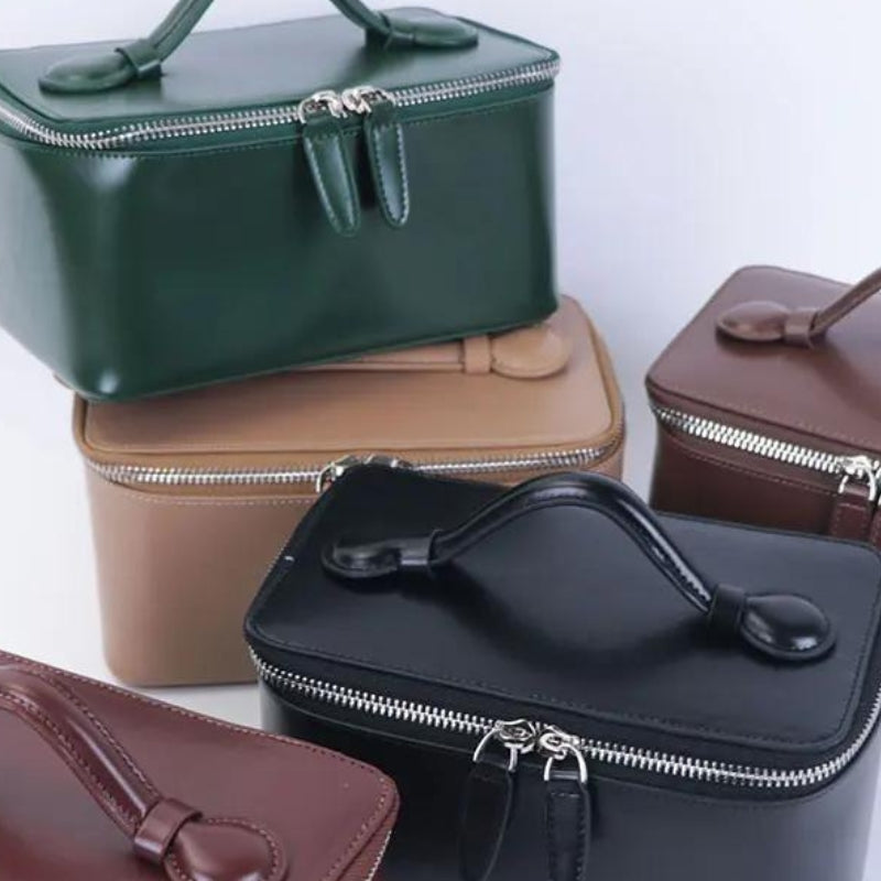 RECIF - Trousse de Toilette Cuir Personnalisable