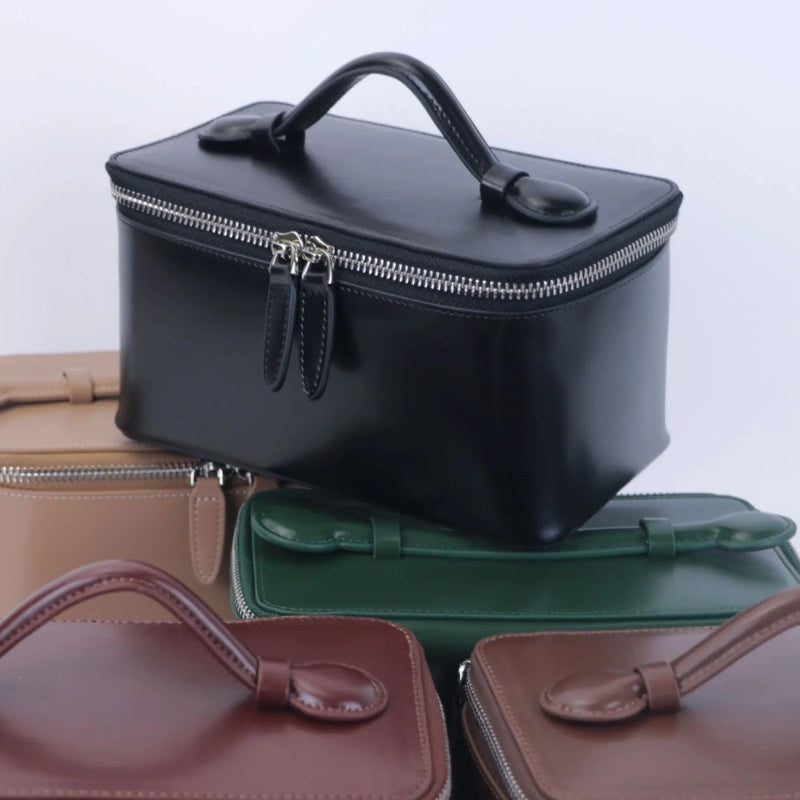 RECIF - Trousse de Toilette Cuir Personnalisable