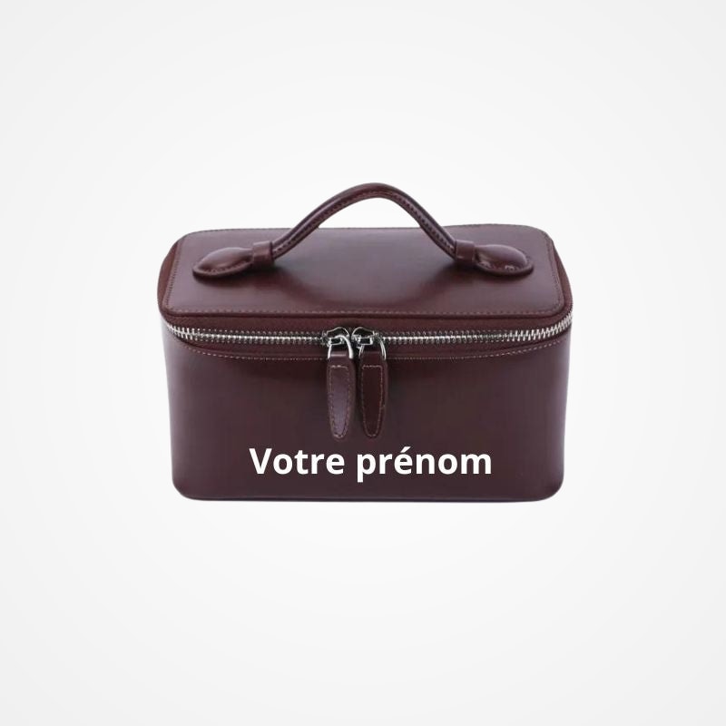 RECIF - Trousse de Toilette Cuir Personnalisable