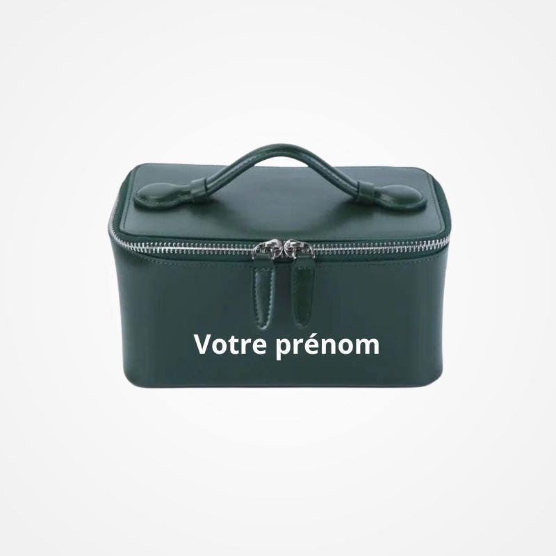 RECIF - Trousse de Toilette Cuir Personnalisable
