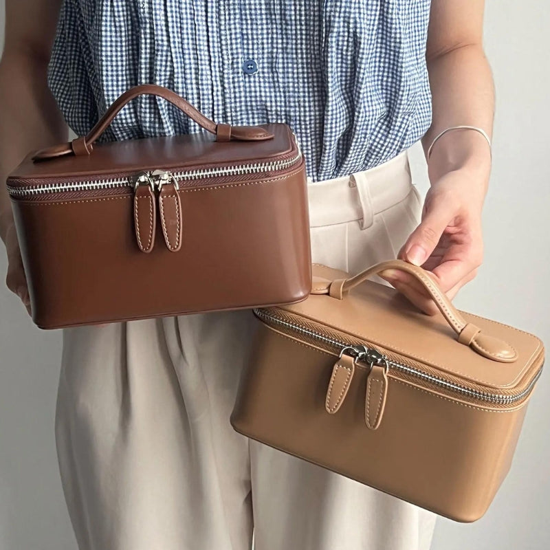 RECIF - Trousse de Toilette Cuir Personnalisable