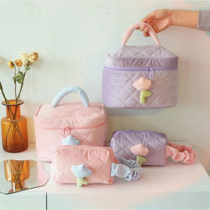 AUBRIA - Trousse De Toilette Femme Vanity Souple