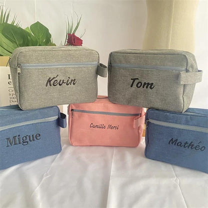 Trousse de Toilette Personnalisée avec Prénom – photo 8