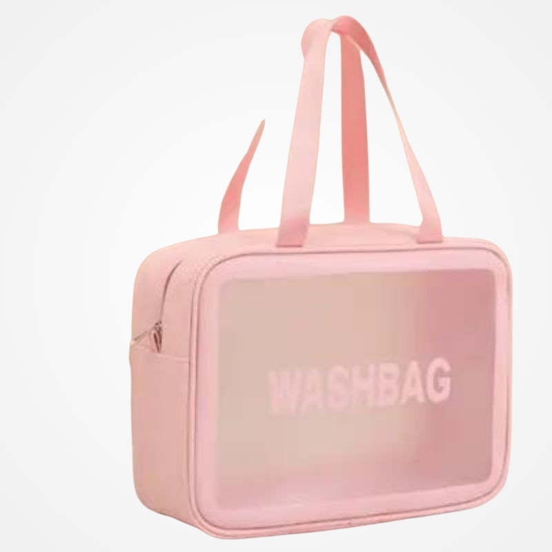 CARILIA - Trousse De Toilette Transparente Avion