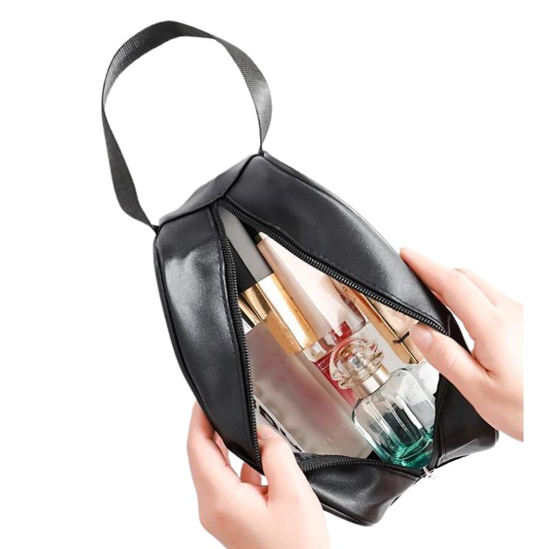 CARILIA - Trousse De Toilette Transparente Avion
