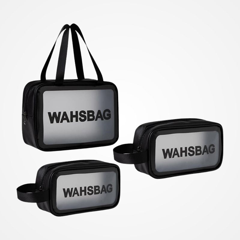 CARILIA - Trousse De Toilette Transparente Avion
