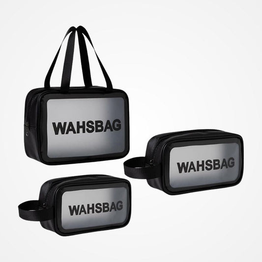CARILIA - Trousse De Toilette Transparente Avion