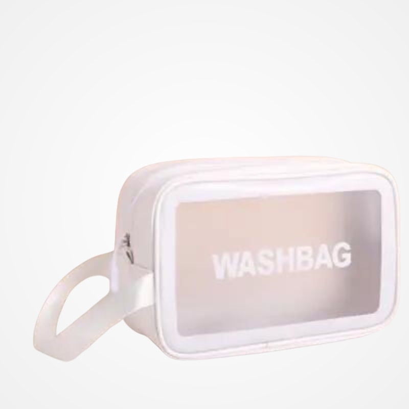 CARILIA - Trousse De Toilette Transparente Avion