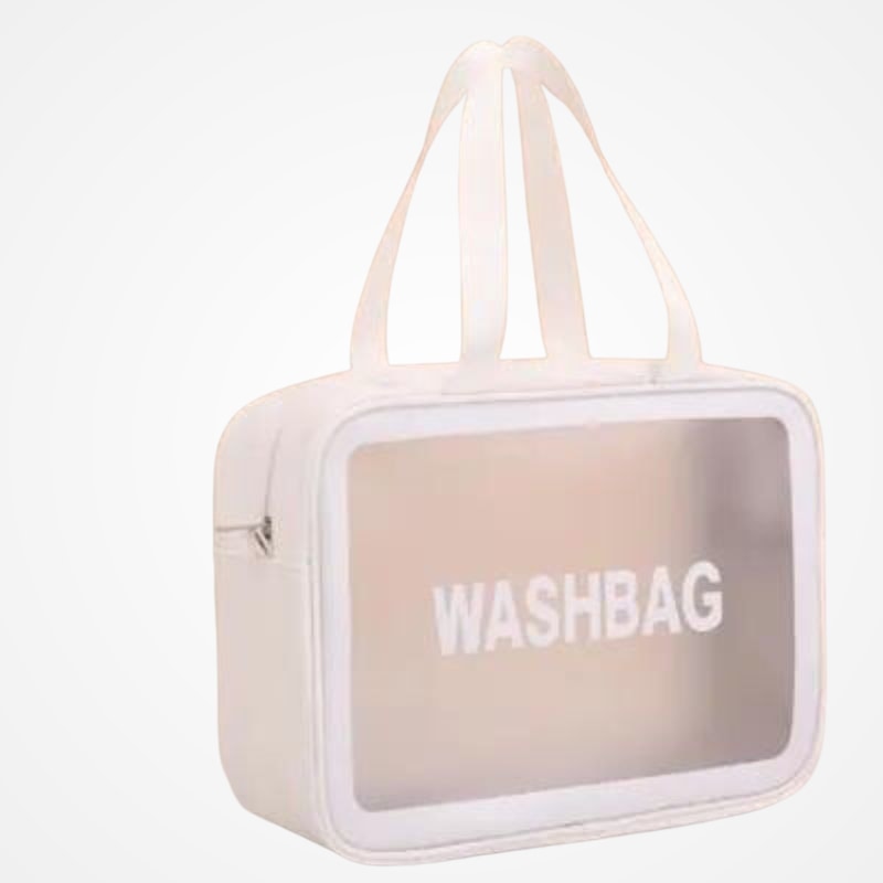 CARILIA - Trousse De Toilette Transparente Avion