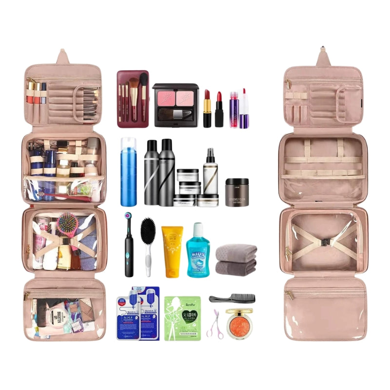 CAELIA - Trousse De Toilette Voyage Femme Pliable