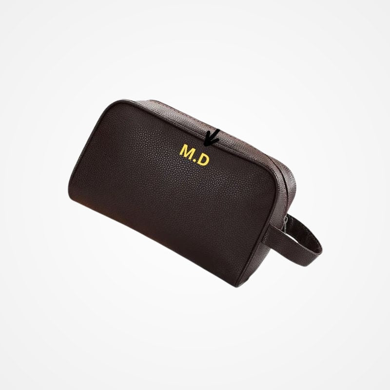 HAUBAN - Trousse Toilette Simili Personnalisable