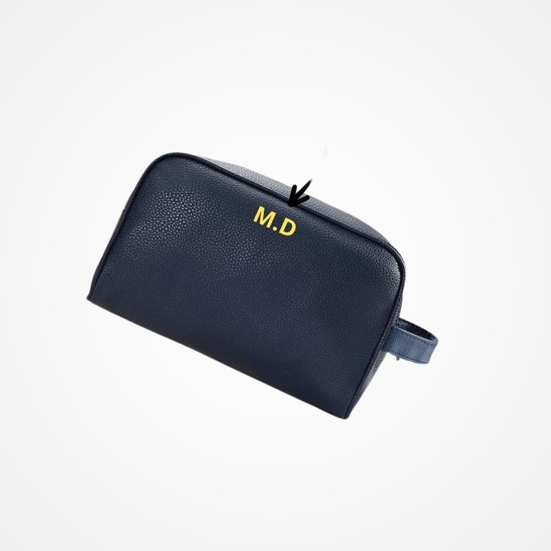 HAUBAN - Trousse Toilette Simili Personnalisable