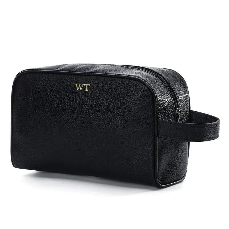 HAUBAN - Trousse Toilette Simili Personnalisable