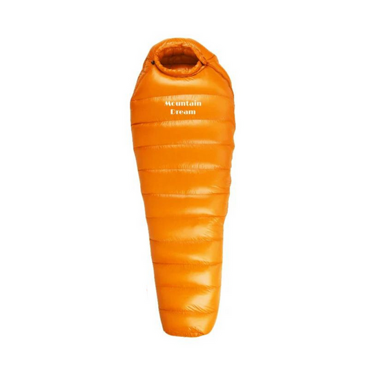 Unisex Extreme Cold -20°C Winter Sleeping Bag – coloris Orange