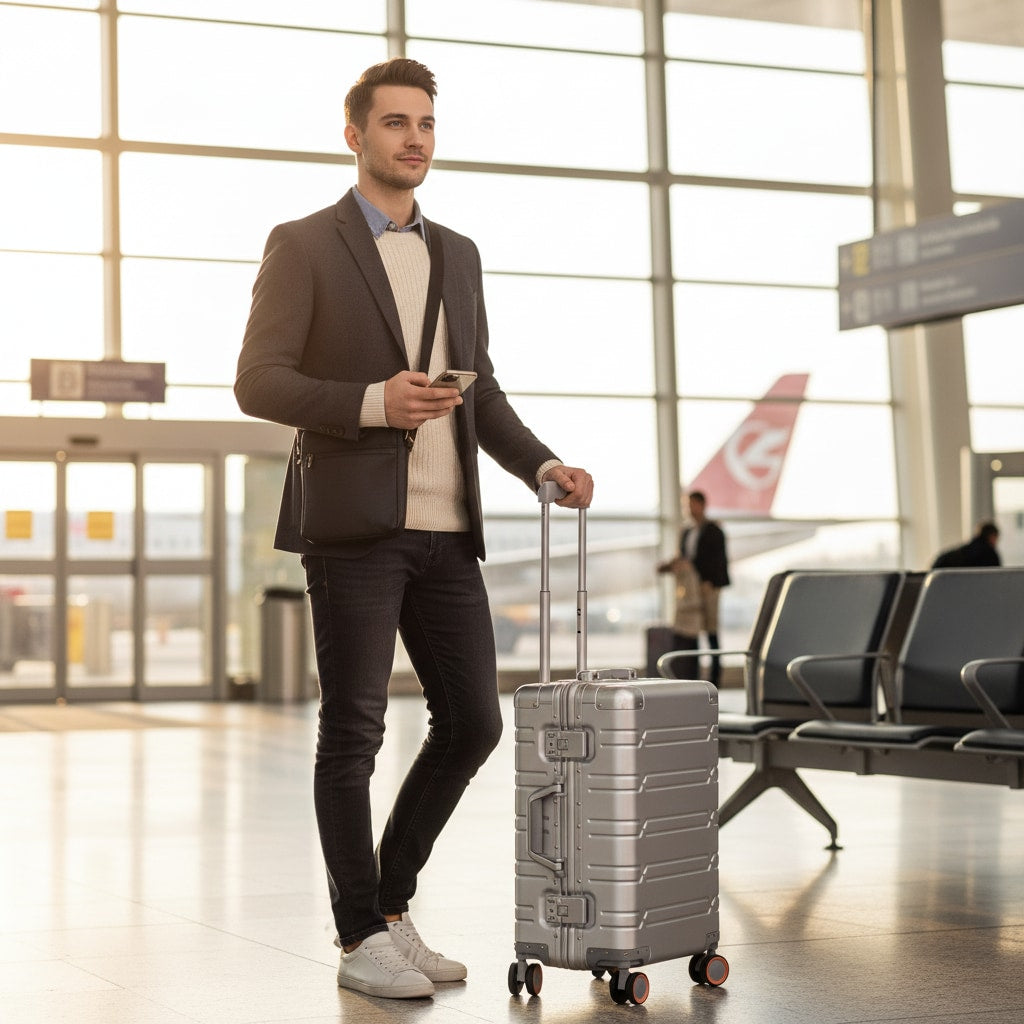 MIAPLACIDUS - Valise Cabine Aluminium