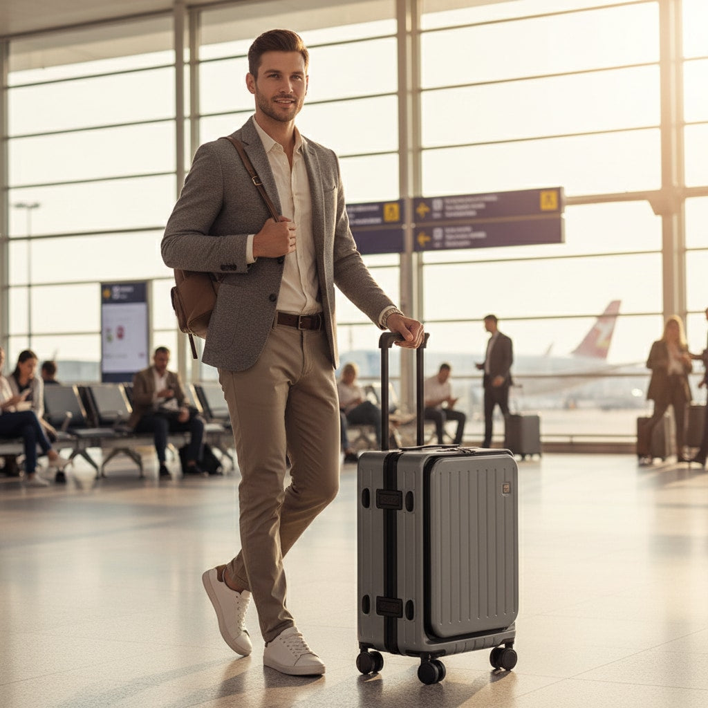 MENKALINAN - Valise Cabine Extensible