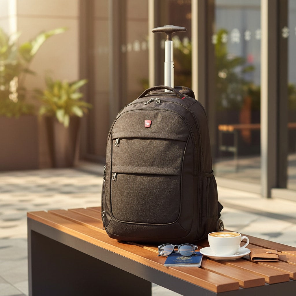 BEAUPRE - Valise Sac À Dos À Roulettes