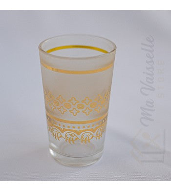 Plateau apéritif doré 4 compartiments