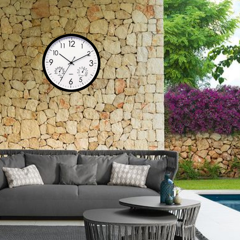 Horloge Résistante aux Intempéries d'Extérieur