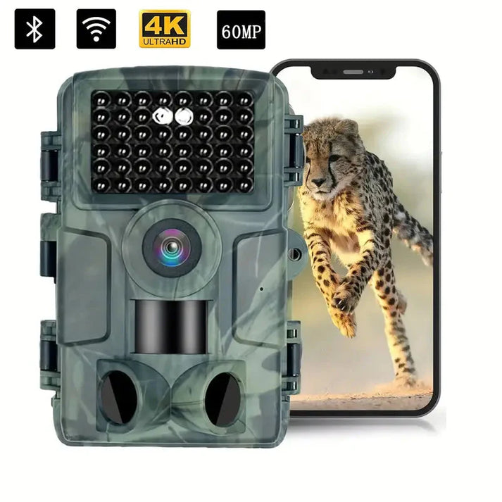 Caméra Animalière 4K Ultra HD 60MP