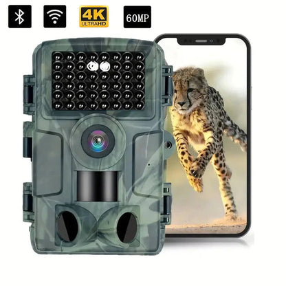 Caméra Animalière 4K Ultra HD 60MP