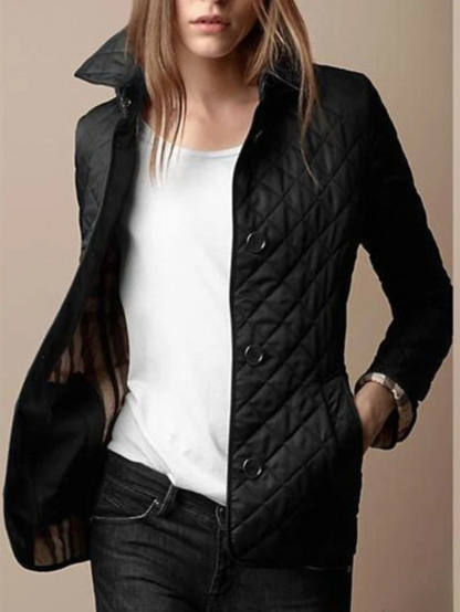 Veste Décontractée Matelassée Femme