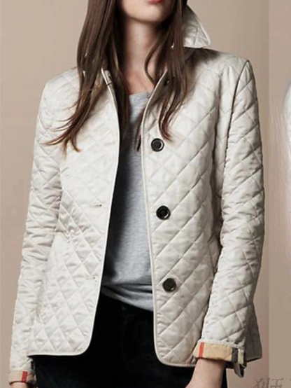 Veste Décontractée Matelassée Femme