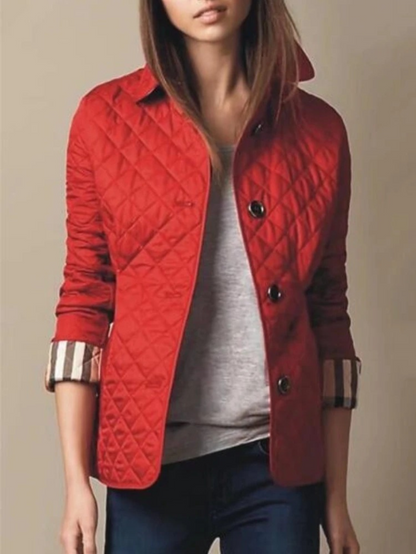 Veste Décontractée Matelassée Femme