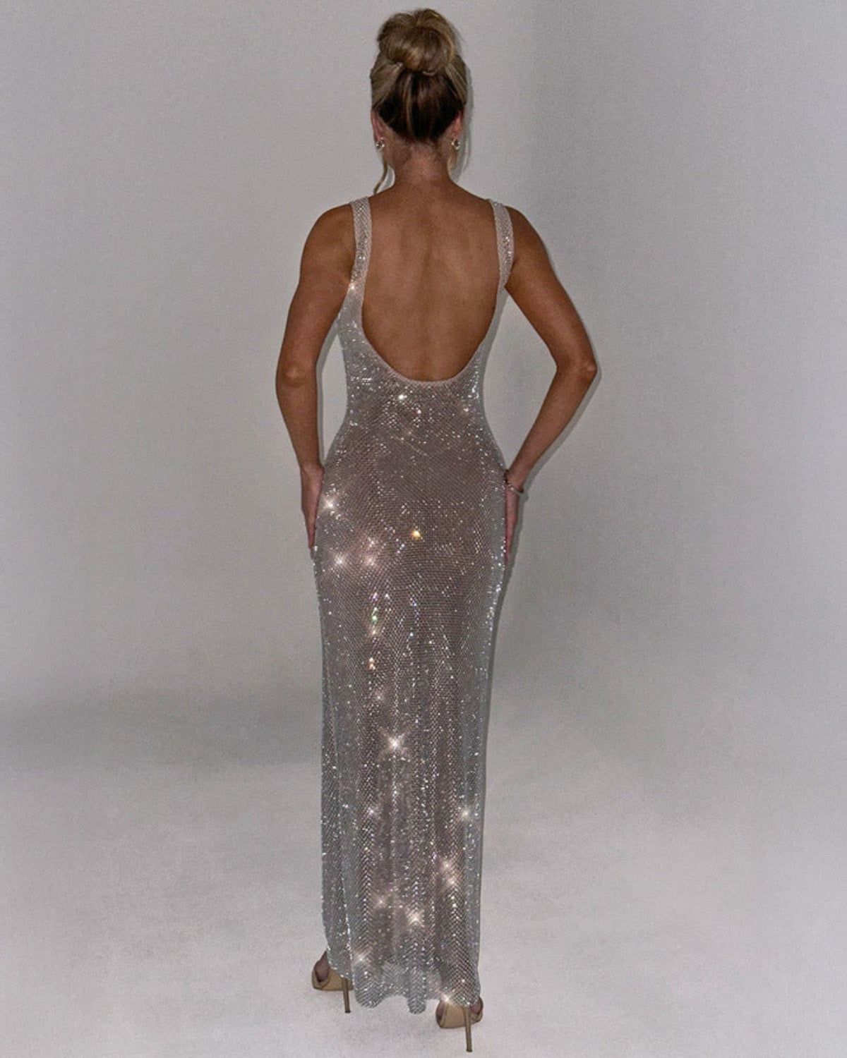 Robe Longue Ornée Femme, longue