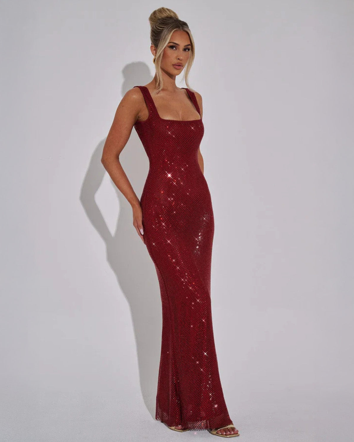 Robe Longue Ornée Femme, longue