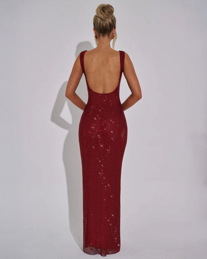 Robe Longue Ornée Femme, longue