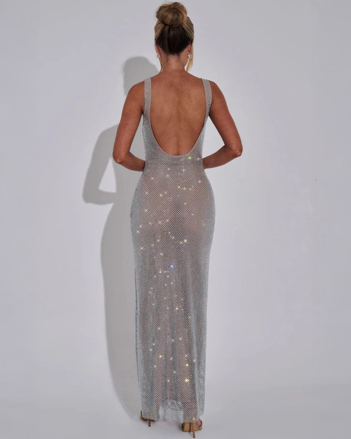 Robe Longue Ornée Femme, longue