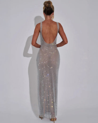 Robe Longue Ornée Femme, longue
