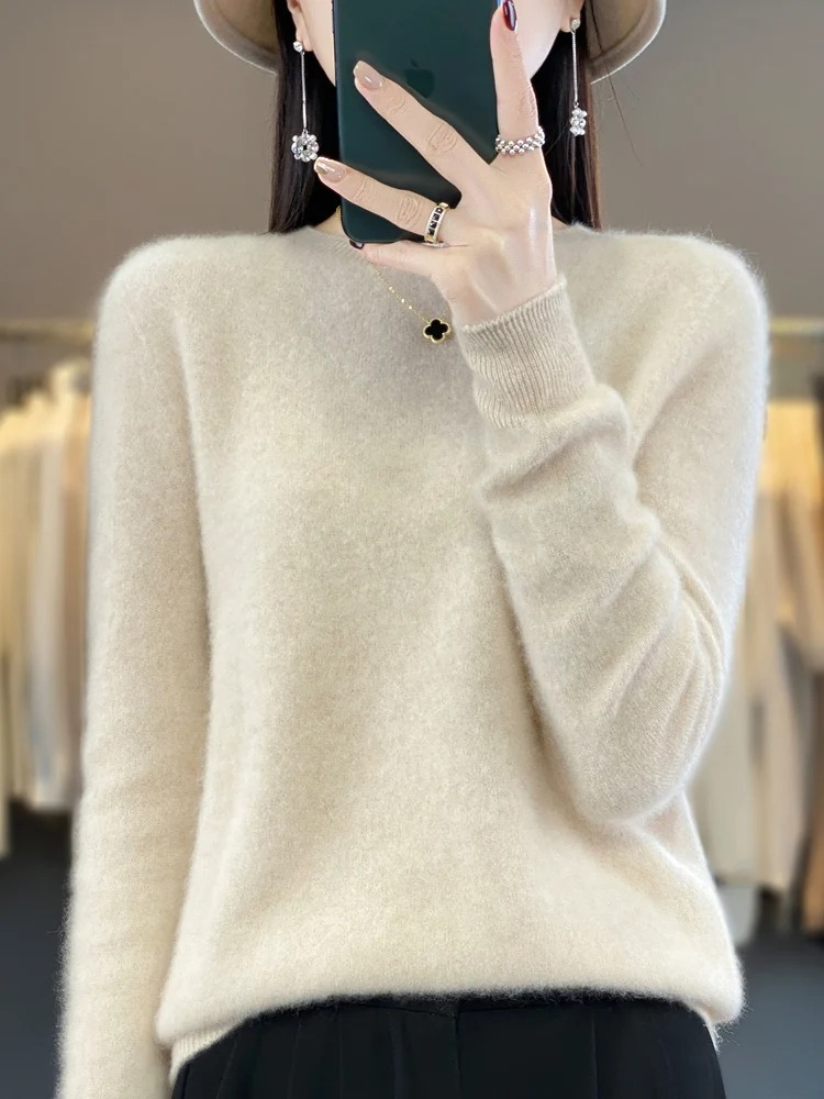 Pull Doux en Maille Élégant Femme
