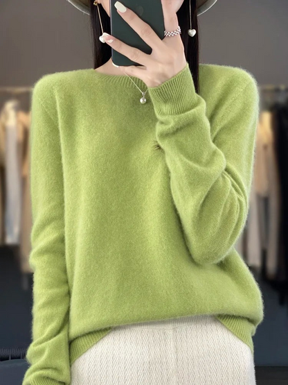 Pull Doux en Maille Élégant Femme