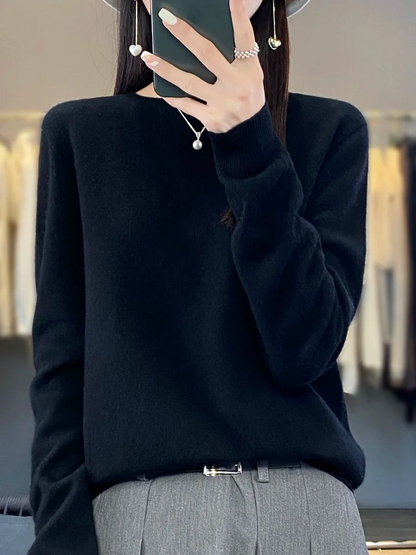 Pull Doux en Maille Élégant Femme